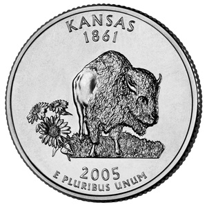 2005 Quarter - D - Kansas reverse